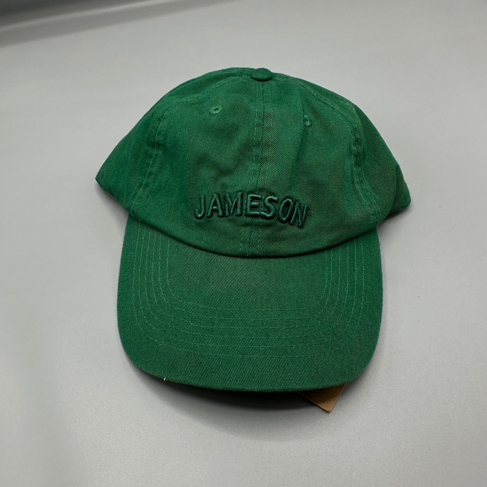 Jameson Irish Whiskey Everyday Cap Green Cotton Embroidered Dad Hat One Size NEW